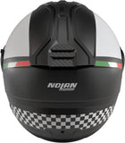 Casque Urban Commuting Pour Moto Nolan N40-5 06 Noir / Blanc / Damiers Bellavista 341 Taille L