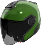 Casque Urban Commuting Pour Moto Nolan N40-5 06 Vert Métal Classico Nobile 336 Taille Xs