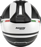 Casque Urban Commuting Pour Moto Nolan N40-5 06 Blanc / Noir / Italie Integro 342 Taille L