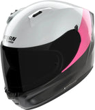 Casque Intégral Speeding Pour Moto Nolan N60-6 Noir / Perle / Fuchsia Verniciatura Speciale 347 Taille Xl