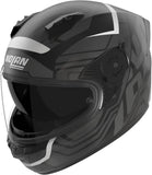 Casque Intégral Speeding Pour Moto Nolan N60-6 Noir / Anthracite Eclettico 352 Taille Xxs