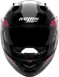 Casque Intégral Speeding Pour Moto Nolan N60-6 Noir / Fuchsia Sincrono 354 Taille Xxxl