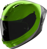 Casque Intégral Speeding Pour Moto Nolan N60-6 Sport Vert Métal / Noir / Anthracite Verniciatura Speciale 351 Taille Xxs