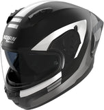 Casque Intégral Speeding Pour Moto Nolan N60-6 Sport Noir / Gris Contrasto 359 Taille Xl