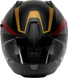 Full-Face Speeding Motorcycle Helmet Nolan N60-6 Sport Black / Red / Anthracite / Gold Lesmo 353 Size Xxs