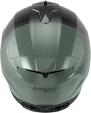 Casque Intégral Speeding Pour Moto Nolan N80-8 Noir / Gris Vert Verniciatura Speciale 350 Taille Xl