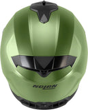 Casque Intégral Speeding Pour Moto Nolan N80-8 Vert Métal Classico Nobile 336 Taille Xl