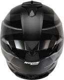 Casque Intégral Speeding Pour Moto Nolan N80-8 Noir / Anthracite / Argent Chromé Fervo 356 Taille Xxxl