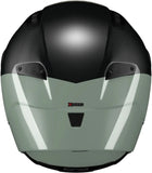 Casque Intégral Speeding Pour Moto Nolan X-804 Rs Ultra Carbon Carbone / Gris Vert / Anthracite / Ivoire Blocco 370 Taille Xxxl