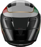 Casque Intégral Speeding Pour Moto Nolan X-804 Rs Ultra Carbon Métal Carbone / Or / Rouge / Vert Piega 367 Taille Xl